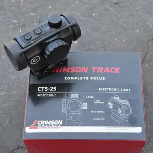 Crimson Trace CTS-25 Compact 1x20mm 4 MOA Red Dot